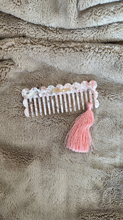 Peach Charm Comb