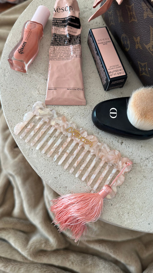Peach Charm Comb