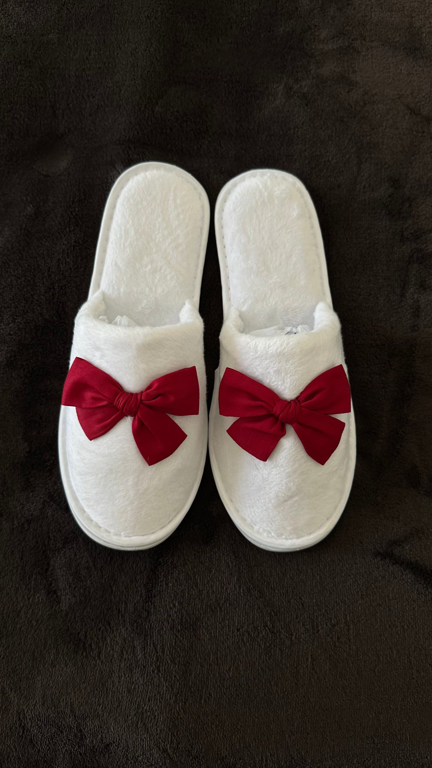 Midnight Red Slipper