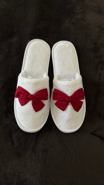 Midnight Red Slipper