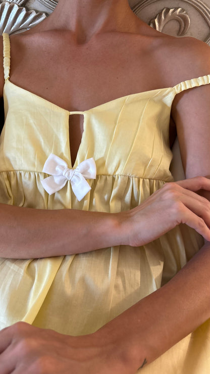 Summer Yellow  Dress